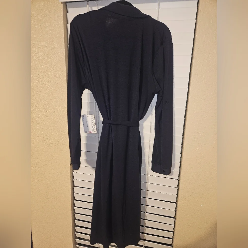 NWT LulaRoe Navy blue Ellie dress szM - Picture 2 of 8